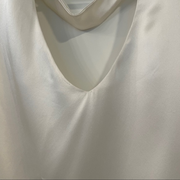 NEW Carol Hannah Calla v-neck low back silk top - Picture 10 of 14